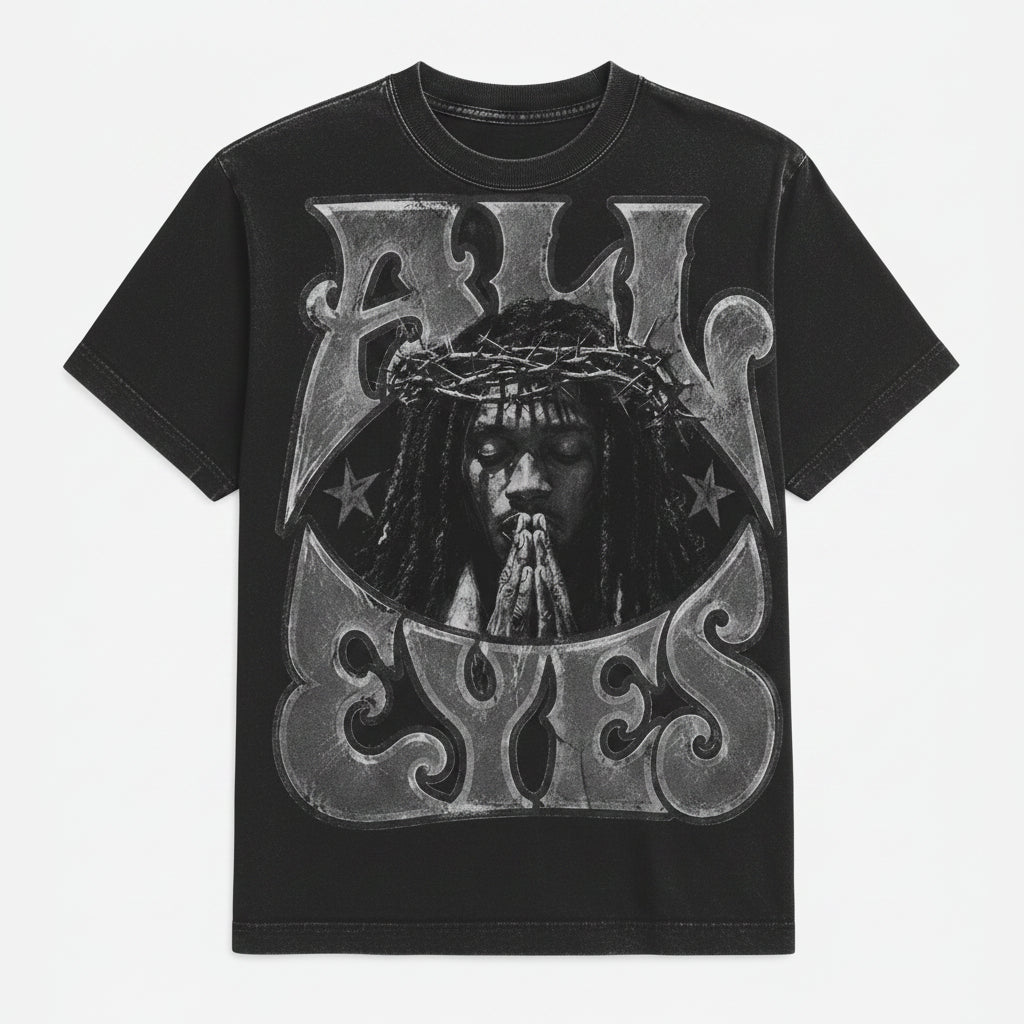 All Eyes Graphic Tee
