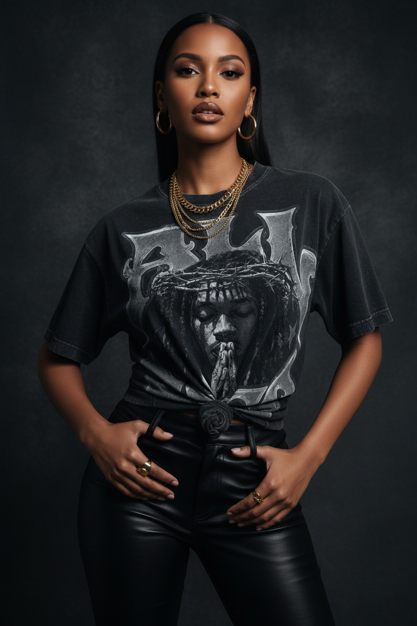 All Eyes Graphic Tee