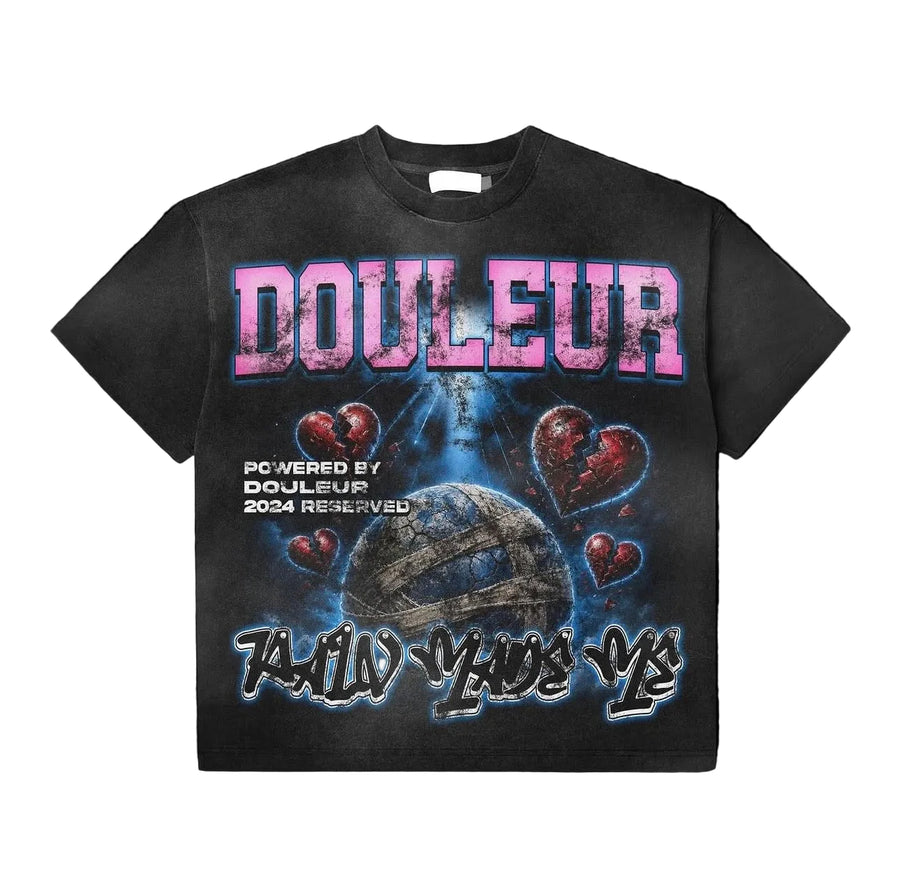 Black Douleur 'Pain Made Me' Graphic Tee
