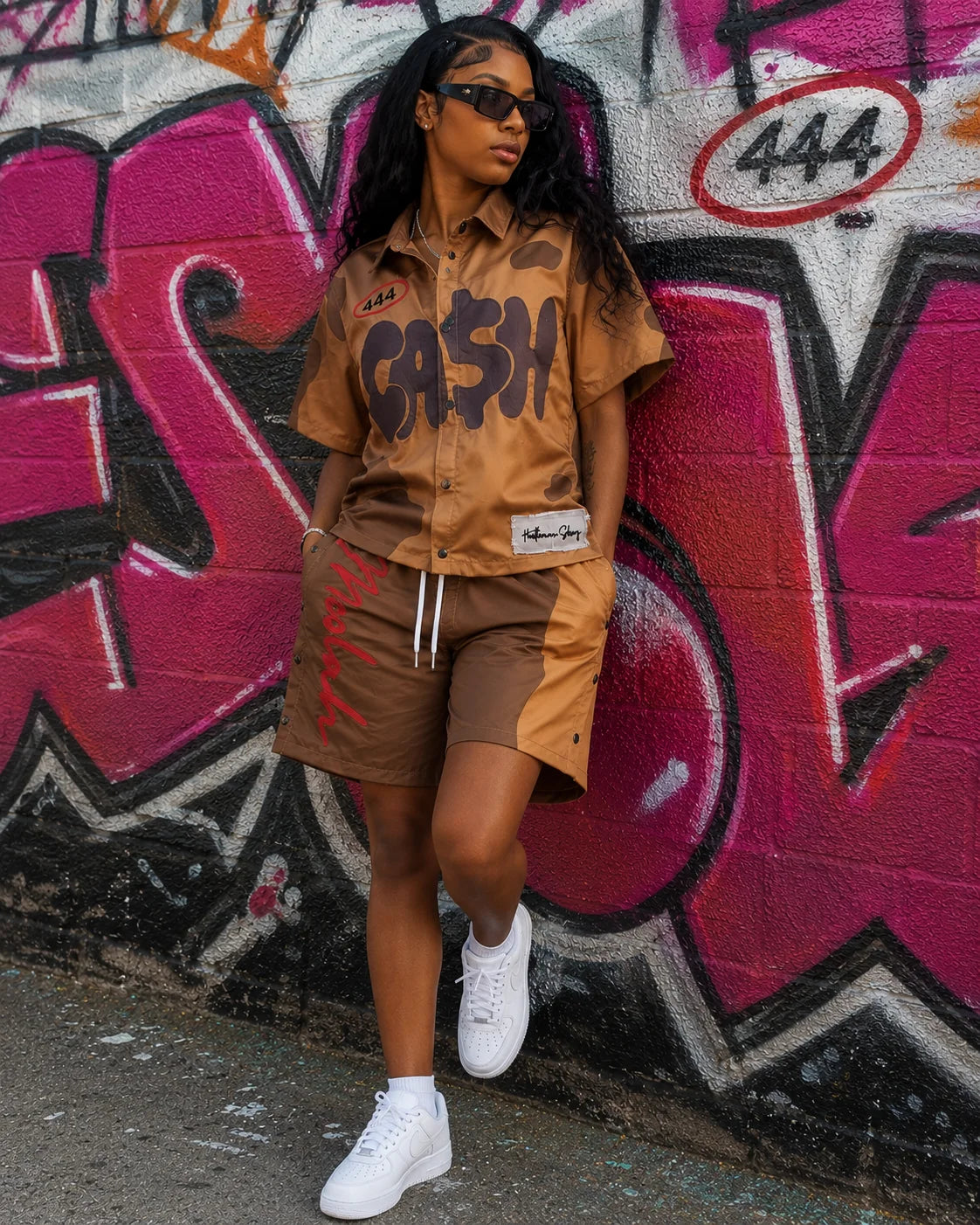 Camel Cash Cow Short Sleeve Wind Breaker