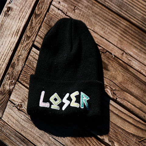 Black Loser Beanie